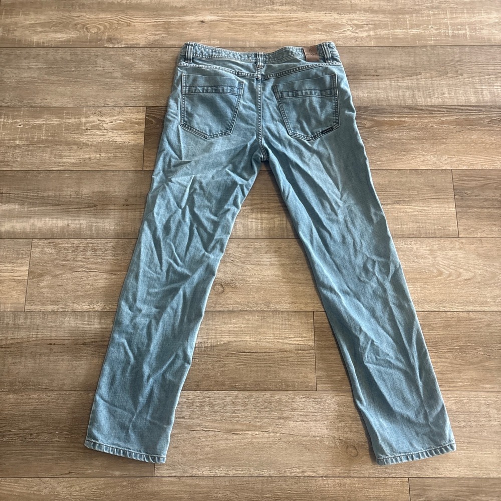 Prana Jeans Mens 33x32 (fits 33x31) Blue Slim Fit Organic Cotton Stretch Denim - Picture 8 of 8
